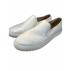 Sorel White Leather‎ Slip On Loafer Women’s Size 12